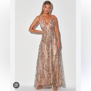 Lulus - Sparkling Maxi Dress